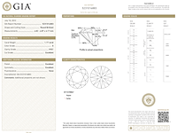 Solitaire oorbellen met natuurlijke diamanten 2.33 carat - afbeelding 5 van  11