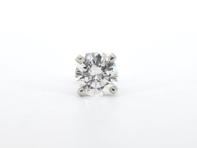 Solitaire oorbellen met natuurlijke diamanten 2.33 carat - afbeelding 7 van  11