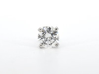 Solitaire oorbellen met natuurlijke diamanten 2.33 carat - afbeelding 7 van  11