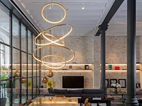 Solo aurora 512 design hanglampen goud glans