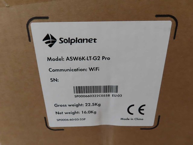 Solplanet - asw6k-lt-g2 pro - omvormer - afbeelding 2 van  2