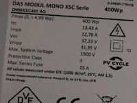 Soluctec dmmxsc400 ag zonnepaneel - 4 stuks - afbeelding 2 van  2