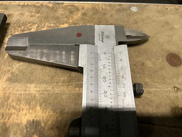 Somet/mitutoyo schuifmaat (3x) - afbeelding 3 van  4