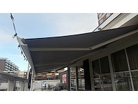 Somfy elektrisch aluminium knikarm zonnescherm - afbeelding 14 van  15