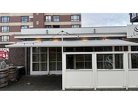 Somfy elektrisch aluminium knikarm zonnescherm - afbeelding 3 van  15