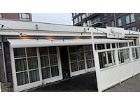 Somfy elektrisch aluminium knikarm zonnescherm - afbeelding 6 van  15