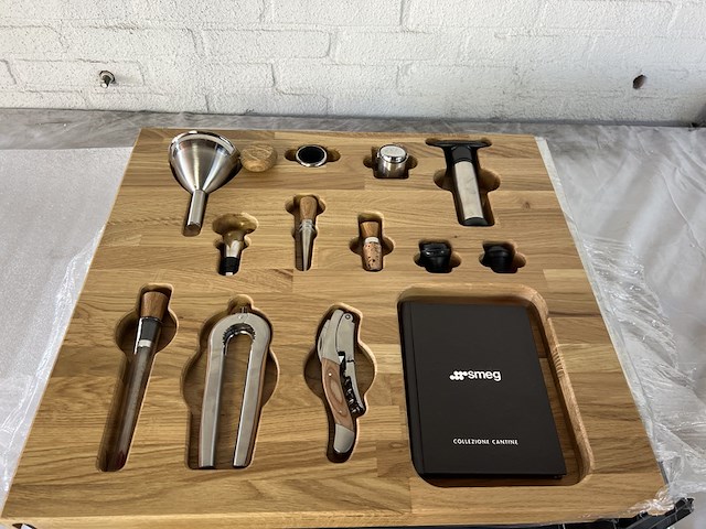 Sommelier lade smeg, cps615nr - afbeelding 2 van  3