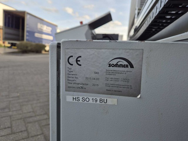 Sommer - s42 - hydraulische doornbuigmachine - afbeelding 33 van  40
