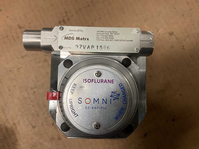 Somni scientific scientific isoflurane vaporizer - afbeelding 3 van  5