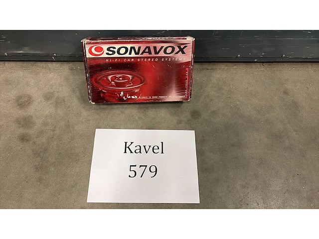 Sonavox auto box onderdelen - afbeelding 1 van  1