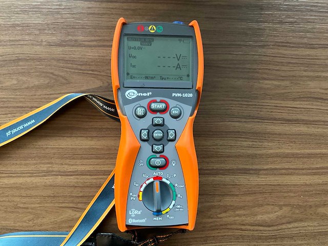 Sonel pvm-1020 pv installatiemeter - afbeelding 2 van  9