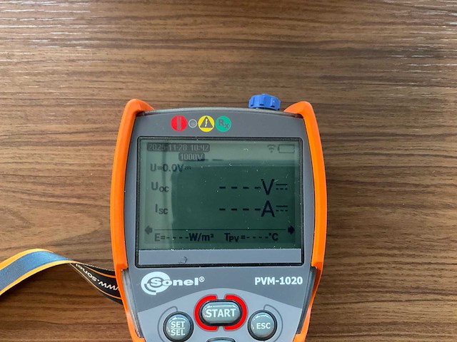 Sonel pvm-1020 pv installatiemeter - afbeelding 3 van  9