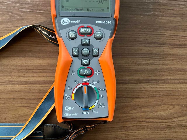 Sonel pvm-1020 pv installatiemeter - afbeelding 5 van  9