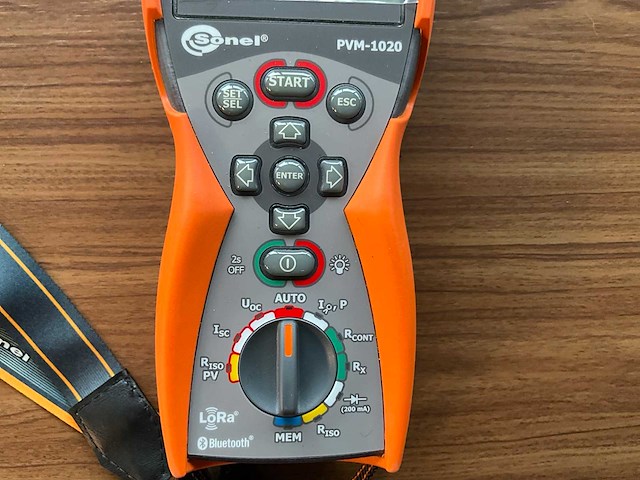 Sonel pvm-1020 pv installatiemeter - afbeelding 5 van  9