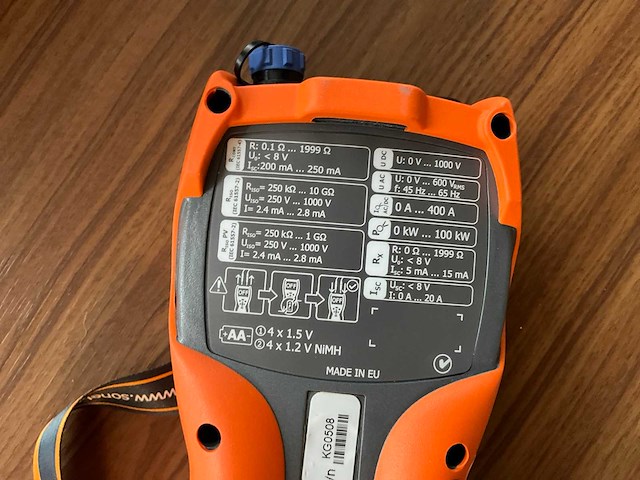 Sonel pvm-1020 pv installatiemeter - afbeelding 7 van  9