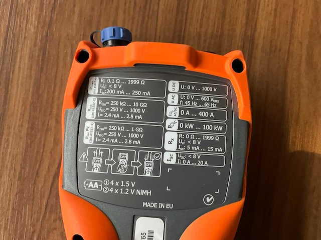 Sonel pvm-1020 pv installatiemeter - afbeelding 7 van  9