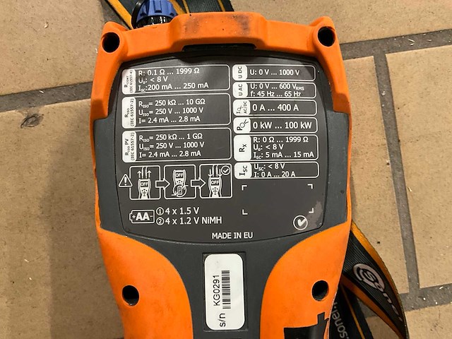 Sonel pvm-1020 pv installatiemeter - afbeelding 6 van  8