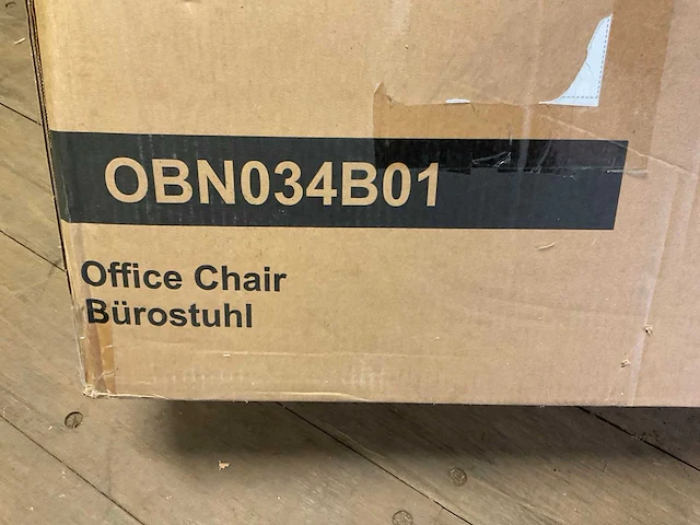 Songmics obn034b01 bureaustoel - afbeelding 1 van  5