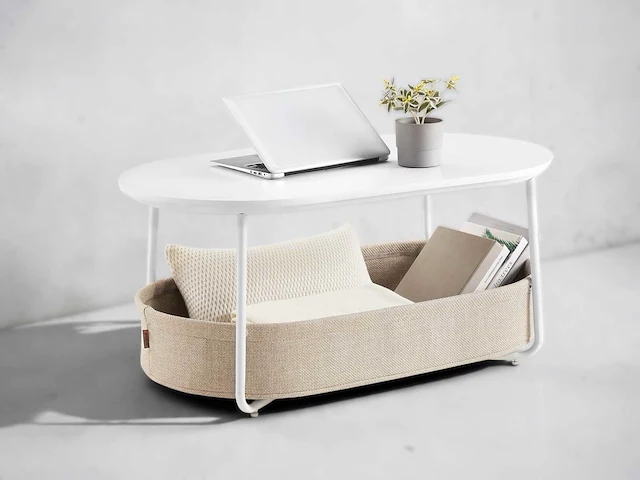 Songmics vasagle lct222w10 koffietafel - afbeelding 1 van  7