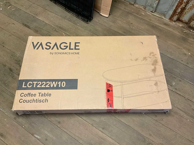 Songmics vasagle lct222w10 koffietafel - afbeelding 5 van  7