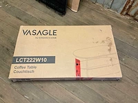 Songmics vasagle lct222w10 koffietafel - afbeelding 5 van  7