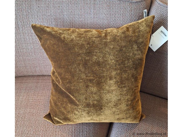 Sonia sierkussen bronze - 50x50cm - afbeelding 1 van  2