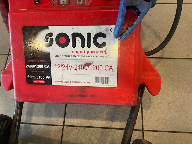 Sonic 48109 startbooster 12/24volt - afbeelding 6 van  8