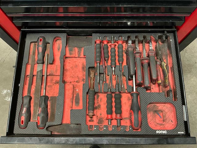 Sonic grand prix gereedschapswagen - afbeelding 3 van  11