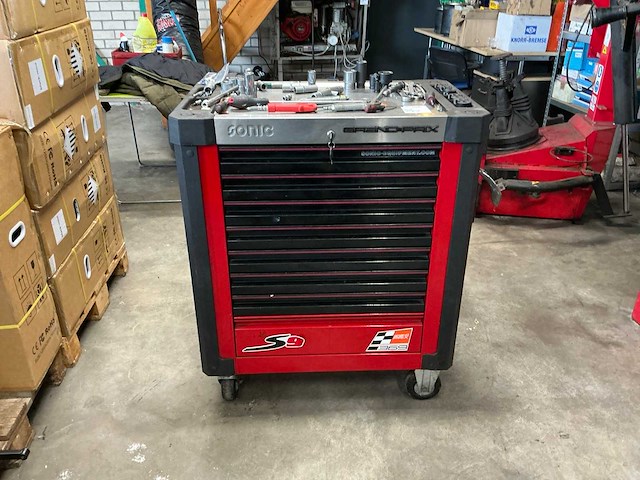 Sonic grand prix gereedschapswagen - afbeelding 6 van  11