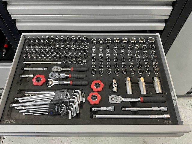 Sonic modular storage system (mss) gevulde gereedschapskast - afbeelding 7 van  22