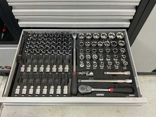 Sonic modular storage system (mss) gevulde gereedschapskast - afbeelding 21 van  22