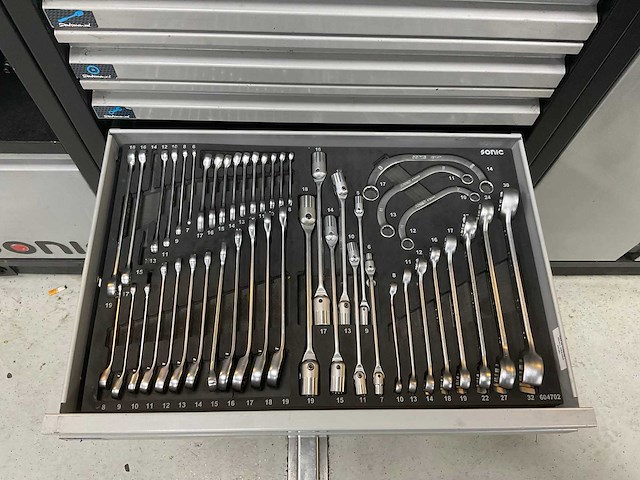 Sonic modular storage system (mss) gevulde gereedschapskast - afbeelding 2 van  20