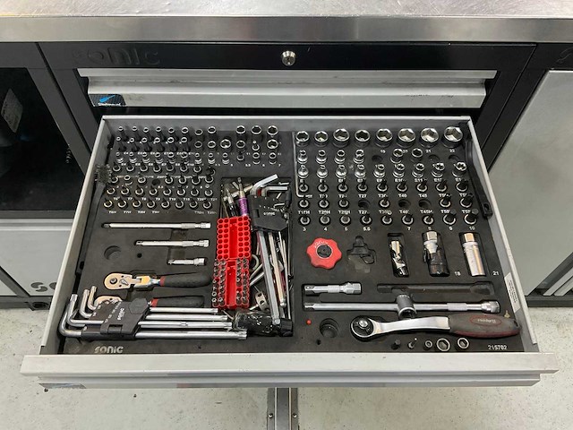 Sonic modular storage system (mss) gevulde gereedschapskast - afbeelding 6 van  20