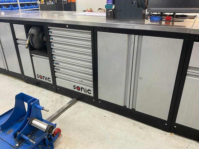 Sonic modular storage system (mss) gevulde gereedschapskast - afbeelding 1 van  20