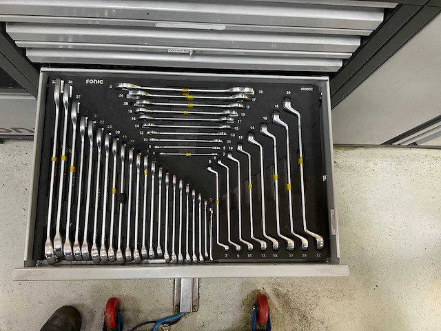 Sonic modular storage system (mss) gevulde gereedschapskast - afbeelding 3 van  19