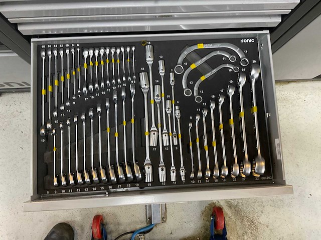 Sonic modular storage system (mss) gevulde gereedschapskast - afbeelding 4 van  19