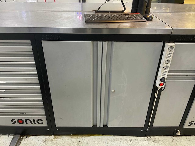 Sonic modular storage system (mss) gevulde gereedschapskast - afbeelding 9 van  19