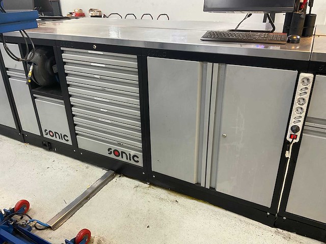 Sonic modular storage system (mss) gevulde gereedschapskast - afbeelding 1 van  19