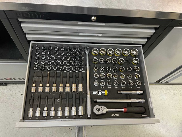 Sonic modular storage system (mss) gevulde gereedschapskast - afbeelding 18 van  19