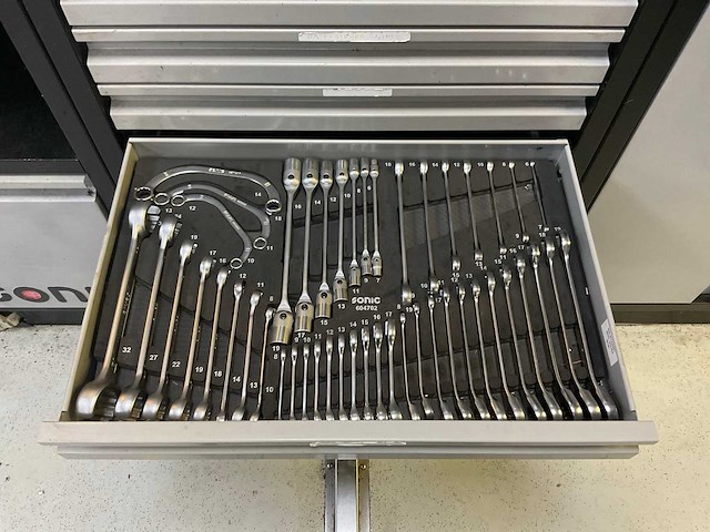 Sonic modular storage system (mss) gevulde gereedschapskast - afbeelding 3 van  18