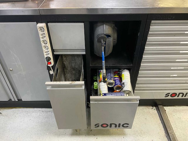 Sonic modular storage system (mss) gevulde gereedschapskast - afbeelding 12 van  18