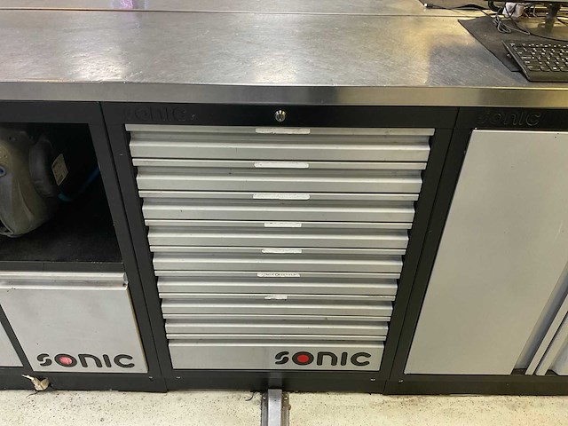 Sonic modular storage system (mss) gevulde gereedschapskast - afbeelding 15 van  18