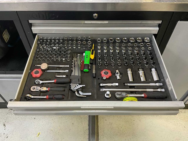 Sonic modular storage system (mss) gevulde gereedschapskast - afbeelding 17 van  18
