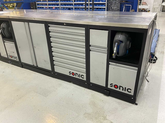 Sonic modular storage system (mss) gevulde gereedschapskast - afbeelding 1 van  19