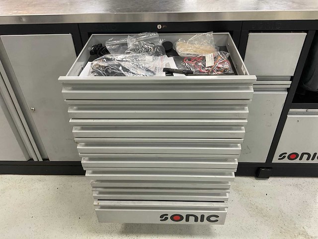 Sonic modular storage system (mss) gevulde gereedschapskast - afbeelding 17 van  19