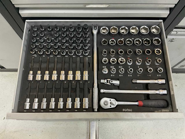 Sonic modular storage system (mss) gevulde gereedschapskast - afbeelding 2 van  18