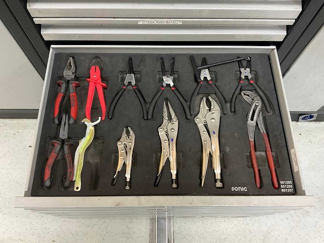 Sonic modular storage system (mss) gevulde gereedschapskast - afbeelding 4 van  18