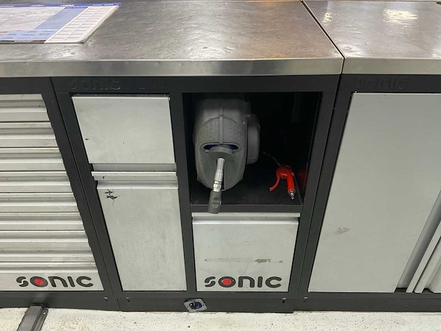 Sonic modular storage system (mss) gevulde gereedschapskast - afbeelding 11 van  18