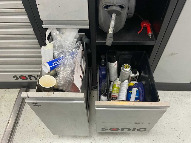 Sonic modular storage system (mss) gevulde gereedschapskast - afbeelding 14 van  18