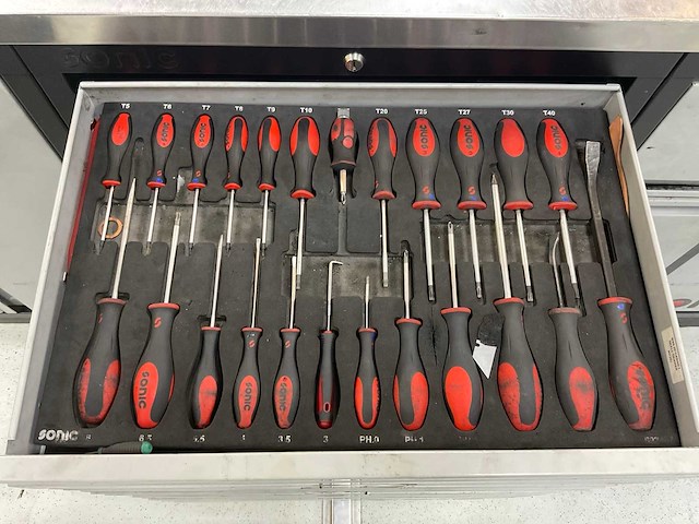 Sonic modular storage system (mss) gevulde gereedschapskast - afbeelding 17 van  18
